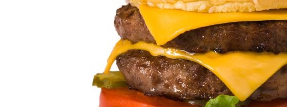 Seis comidas menos sanas que una hamburguesa con doble de queso
